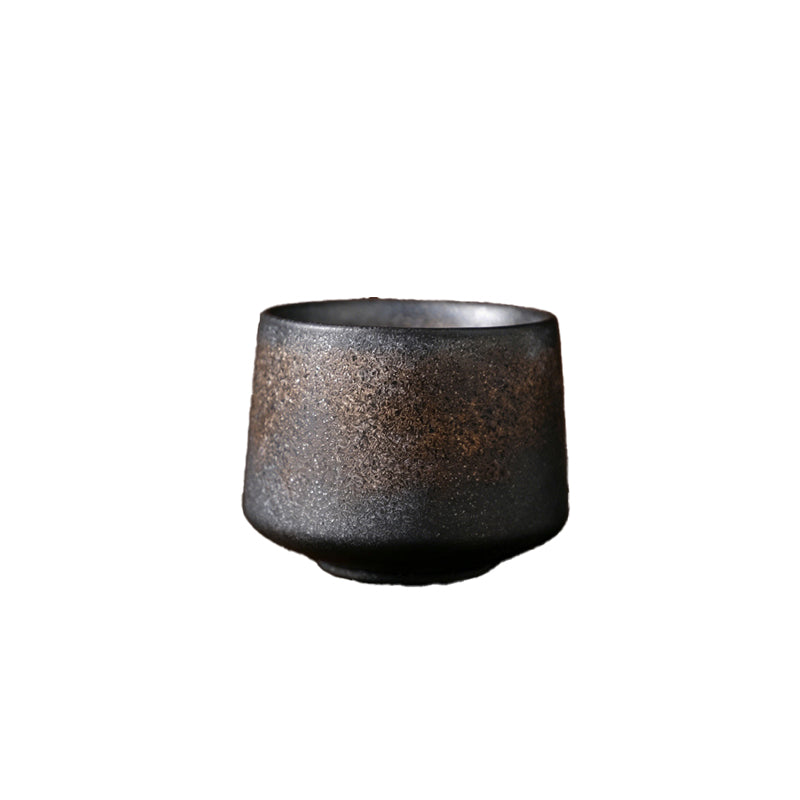 Ceramic cup withҤ±ä effect ¨C coarse pottery tea cup