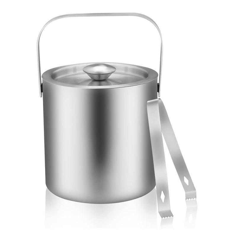 Stainless steel ice bucket