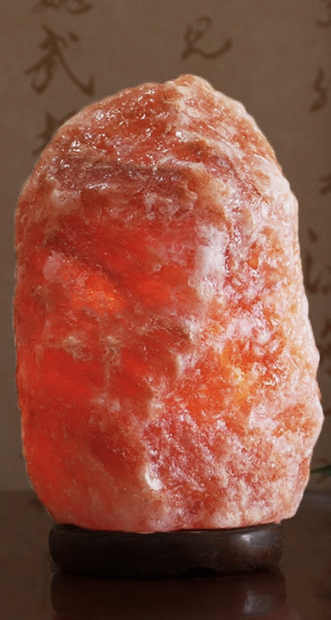 Himalayan Salt Lamp Mineral Pink Rock Lamp