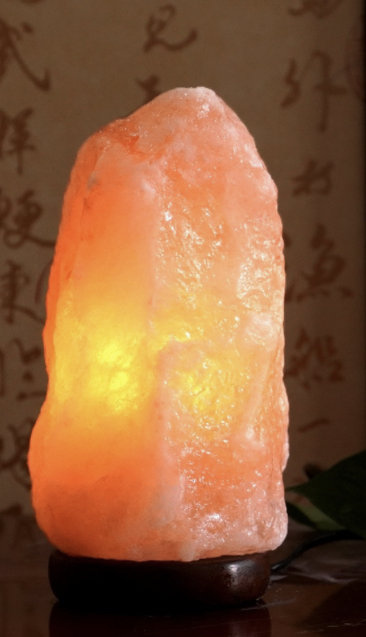 Himalayan Salt Lamp Mineral Pink Rock Lamp