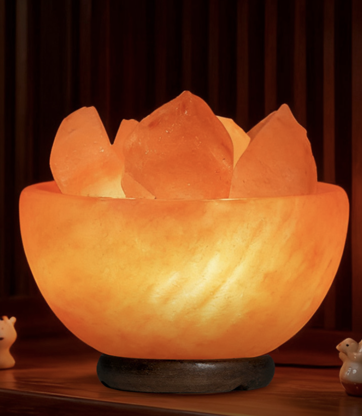 Himalayan Salt Lamp Mineral Pink Rock Lamp