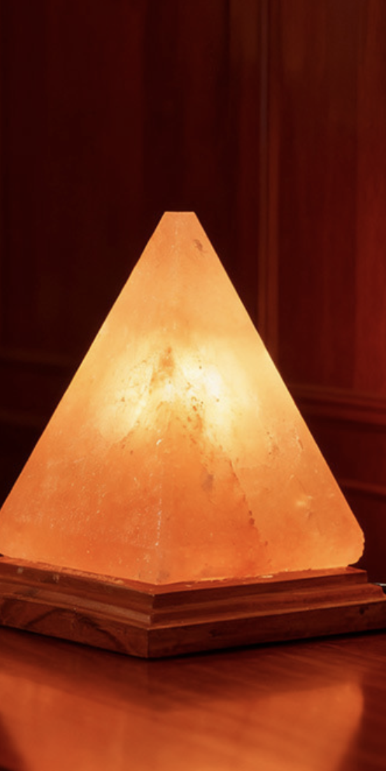 Himalayan Salt Lamp Mineral Pink Rock Lamp