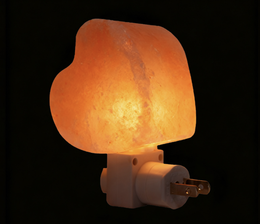 Himalayan Salt Lamp Mineral Pink Rock Lamp