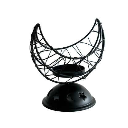 Yueya Metal Incense Burner ¨C Black and Gold Candle Ornament