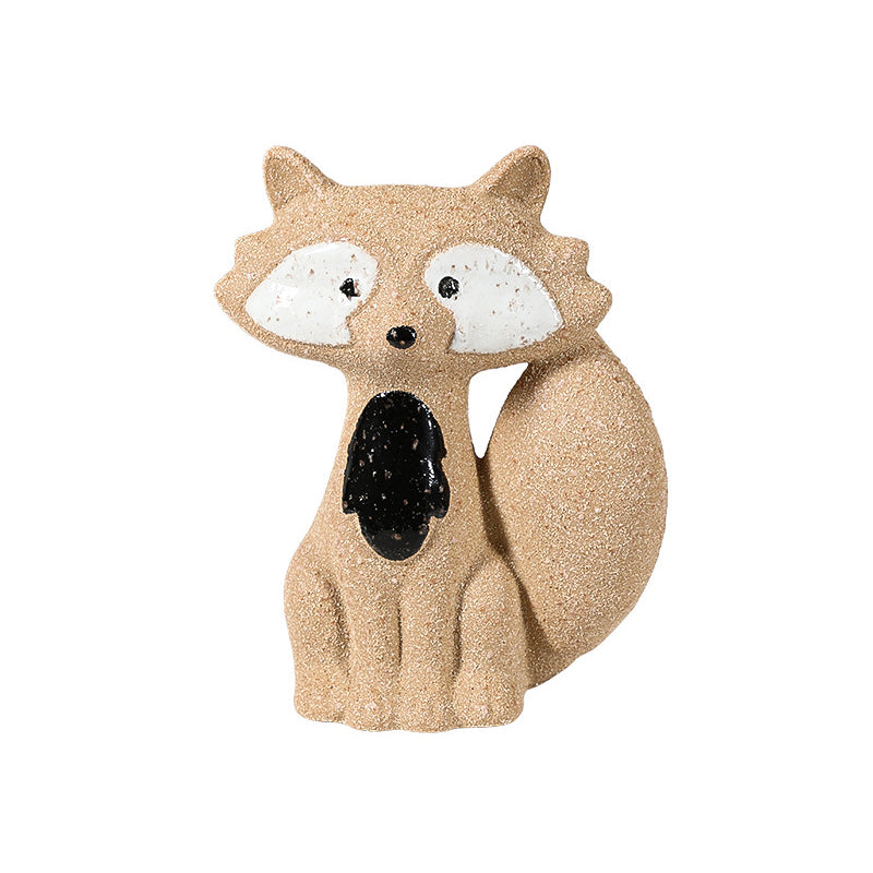 Modern abstract animal-themed ceramic decorative piece
