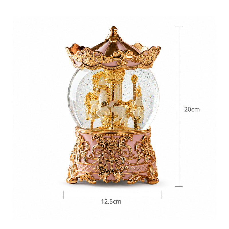 Crystal Ball Music Box ¨C Castle in the Sky