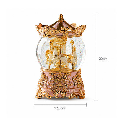 Crystal Ball Music Box ¨C Castle in the Sky