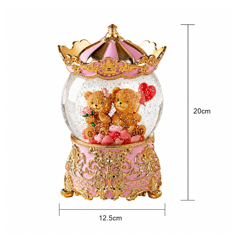 Crystal Ball Music Box ¨C Castle in the Sky