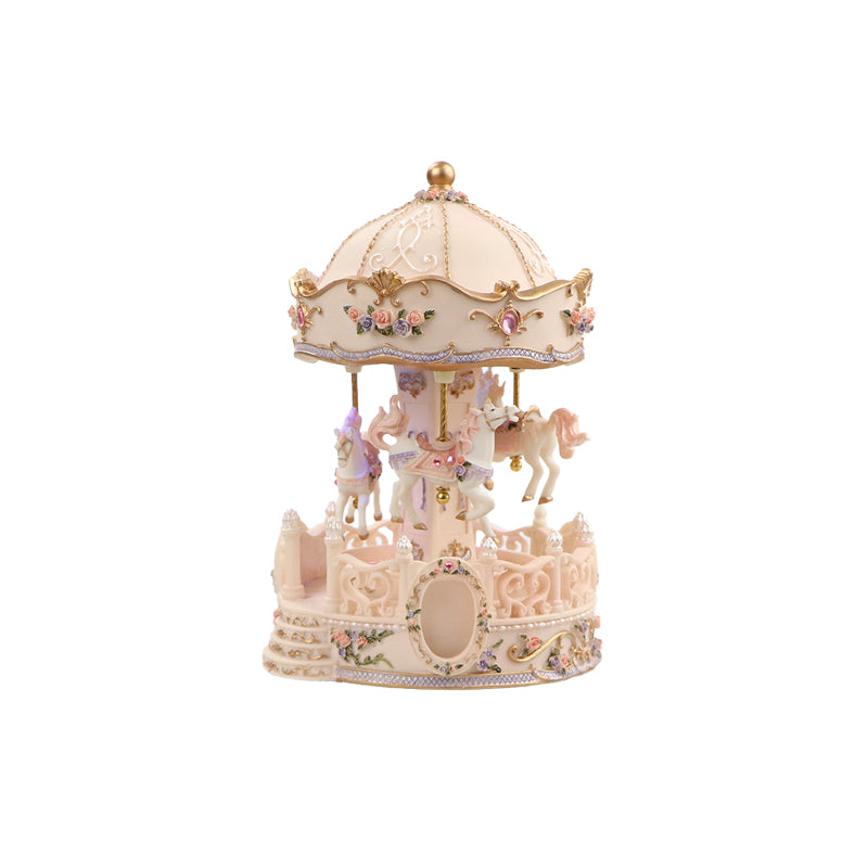 Rotating Carousel Music Box / Octave Box