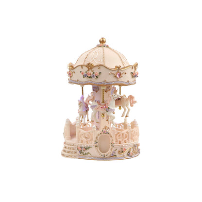 Rotating Carousel Music Box / Octave Box