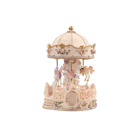 Rotating Carousel Music Box / Octave Box