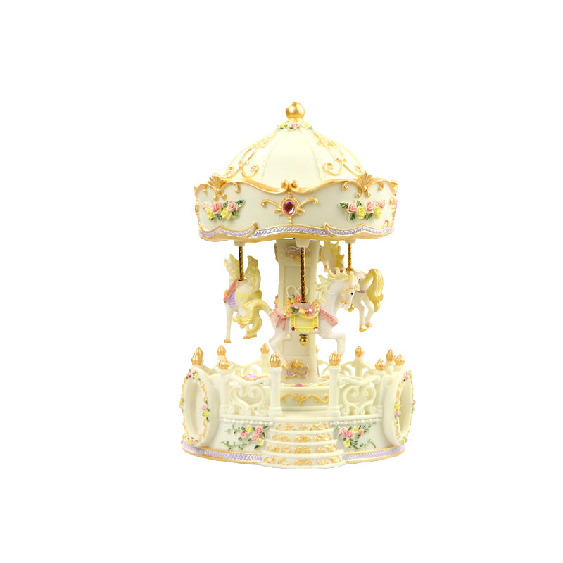 Rotating Carousel Music Box / Octave Box
