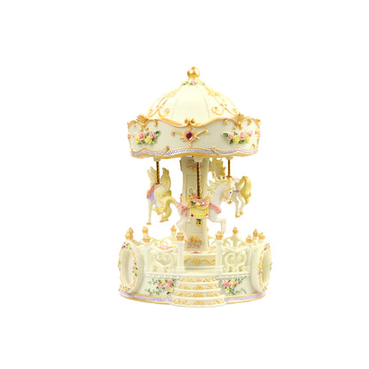 Rotating Carousel Music Box / Octave Box