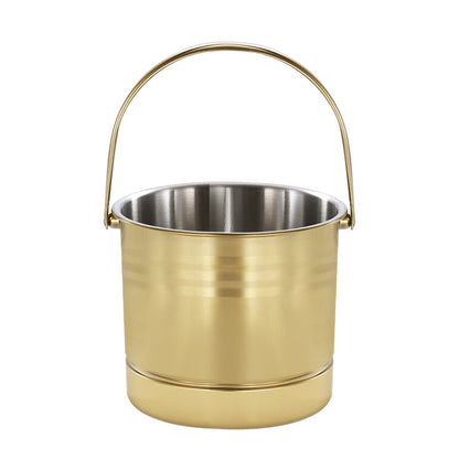 Stainless Steel Ice Bucket ¨C Portable Small Ice Bucket for Chilling Ice Cubes