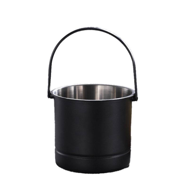 Stainless Steel Ice Bucket ¨C Portable Small Ice Bucket for Chilling Ice Cubes