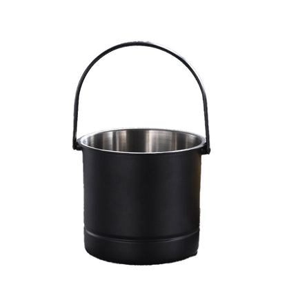 Stainless Steel Ice Bucket ¨C Portable Small Ice Bucket for Chilling Ice Cubes