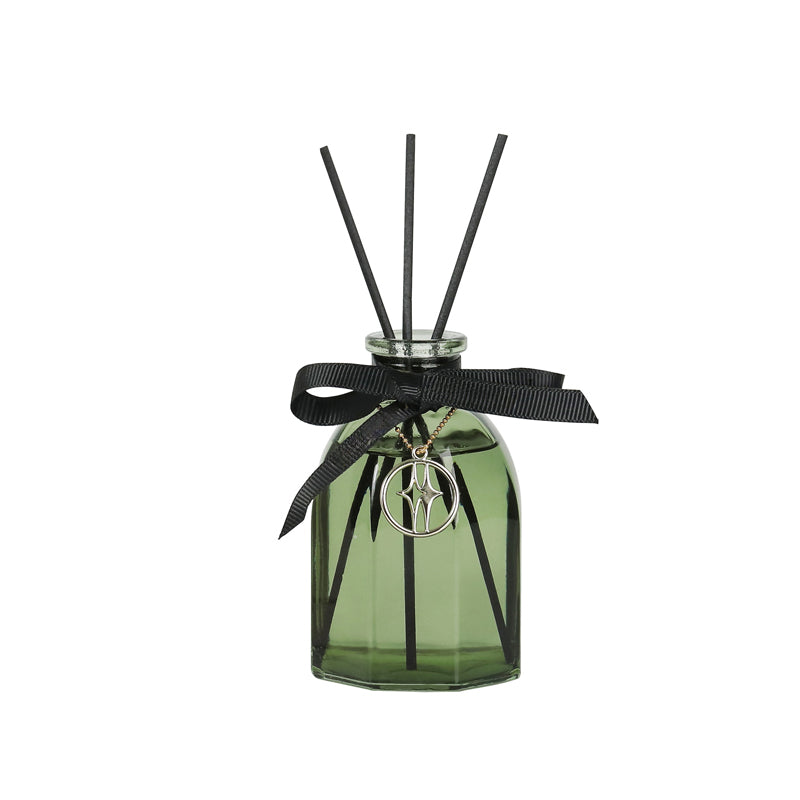 Eight-Corner Green Bottle with Wandering Vine ¨C No-Heat Incense Diffuser