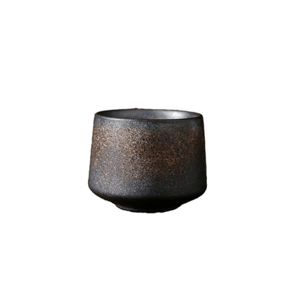 Ceramic cup withҤ±ä effect ¨C coarse pottery tea cup
