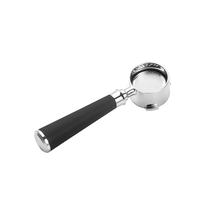 Coffee machine retrofitting accessory ¨C stainless steel solid wood coffee handle