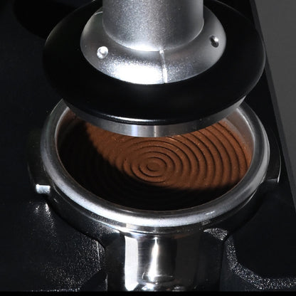 Coffee brewing accessory ¨C Stainless steel ground coffee dispenser; Aluminum alloy 58 mm impact ground coffee hammer
