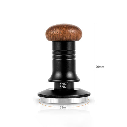 Coffee brewing accessory ¨C Pressure-Elastic Grinder Hammer (Adjustable Walnut Wood Grinder)