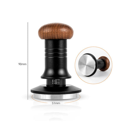 Coffee brewing accessory ¨C Pressure-Elastic Grinder Hammer (Adjustable Walnut Wood Grinder)