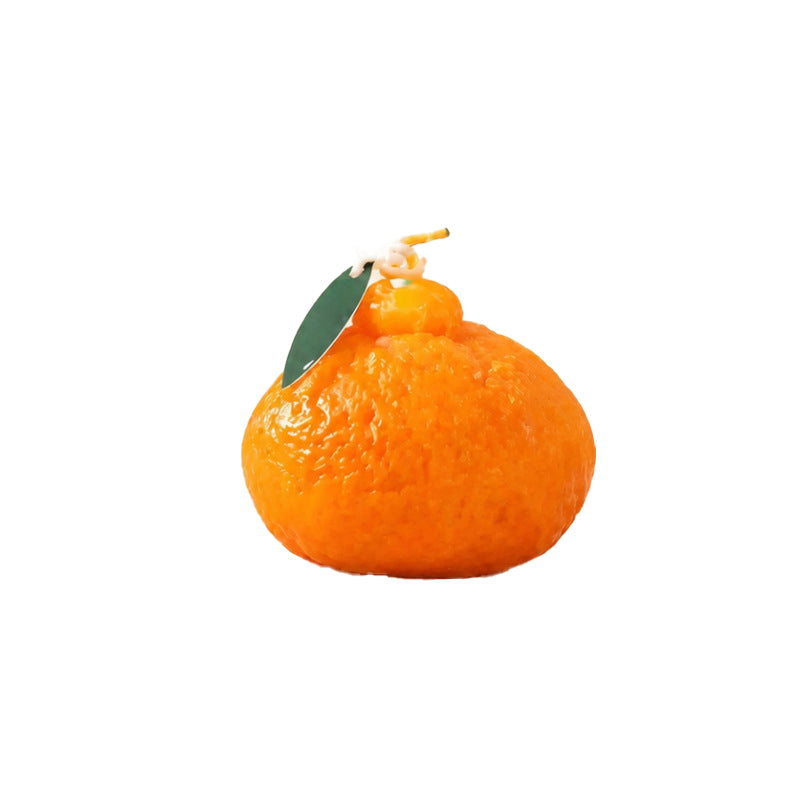 Handcrafted Creative Shaped Tangerine Candle