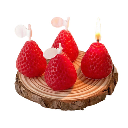 Soybean Wax Strawberry Scented Candle