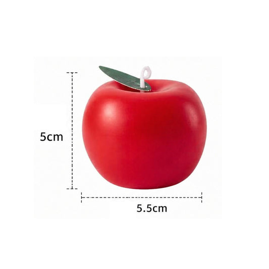 Simulated Apple-Shaped Scented Apple Candle