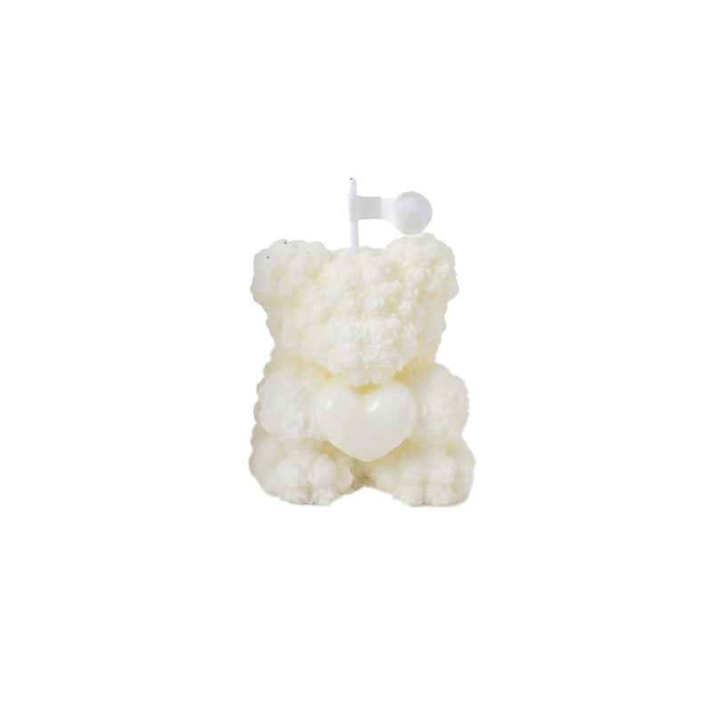Rose Bear Scented Candle Decorative Piece