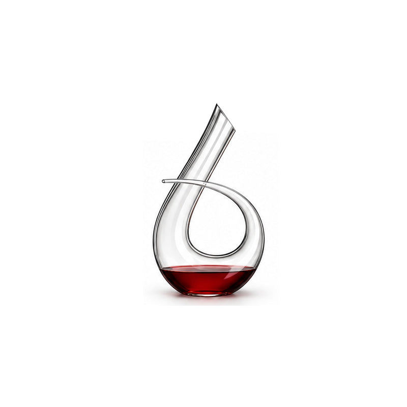 Home-use glass crystal red wine decanter