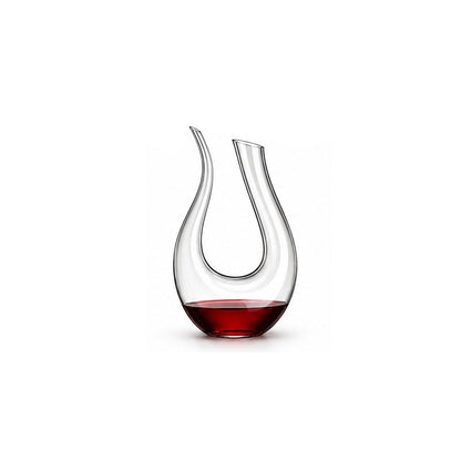 Home-use glass crystal red wine decanter