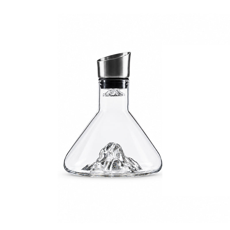 Transparent Iceberg Waterfall Decanter