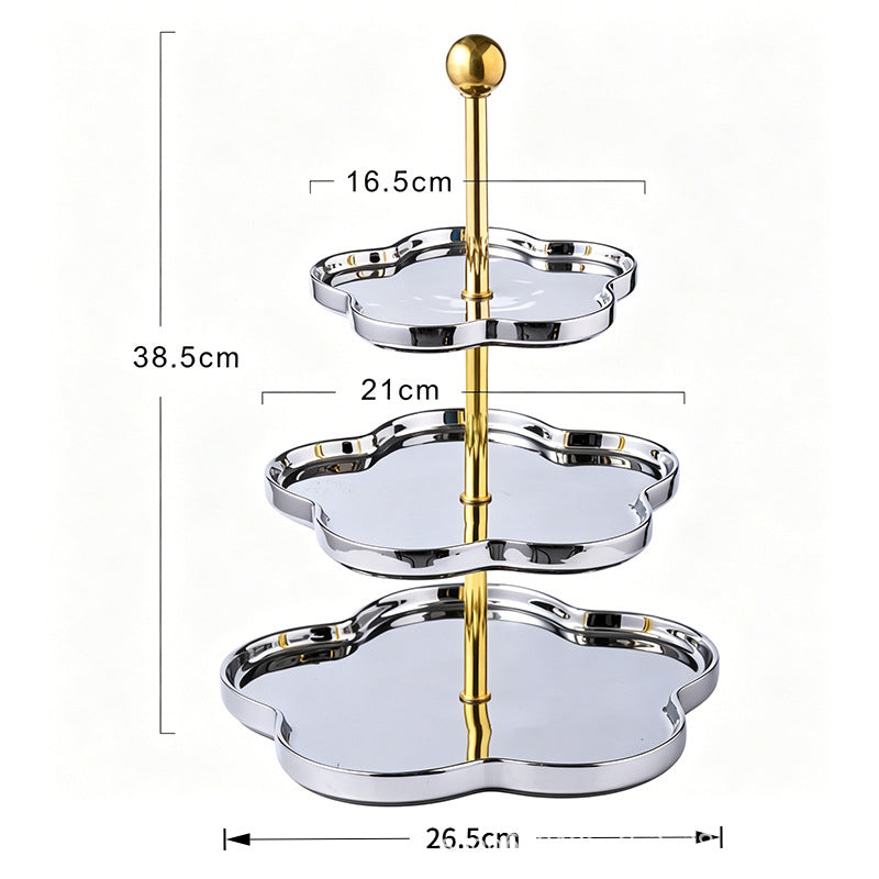 Metal multi-tier dessert rack