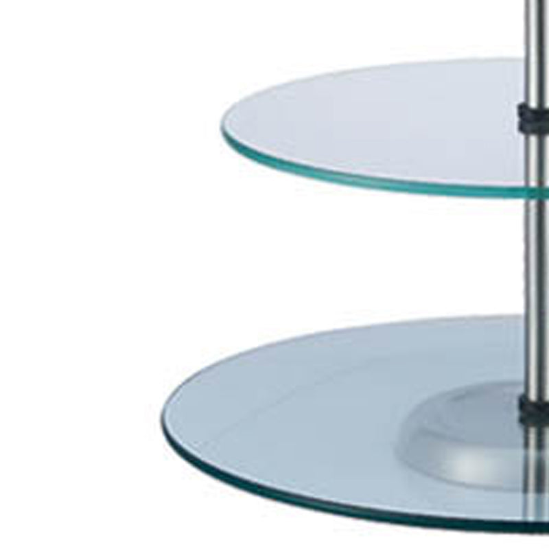 Three-tier pastry rack ¨C ceramic circular pastry rack