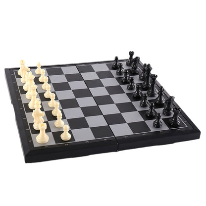 Magnetic Chess Board with Foldable Design and Convenient Storage