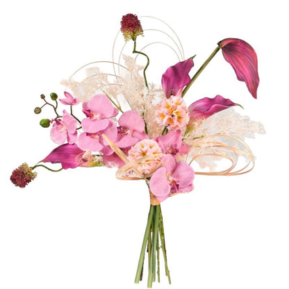 Premium handheld flower arrangement ¨C artificial flower bouquet