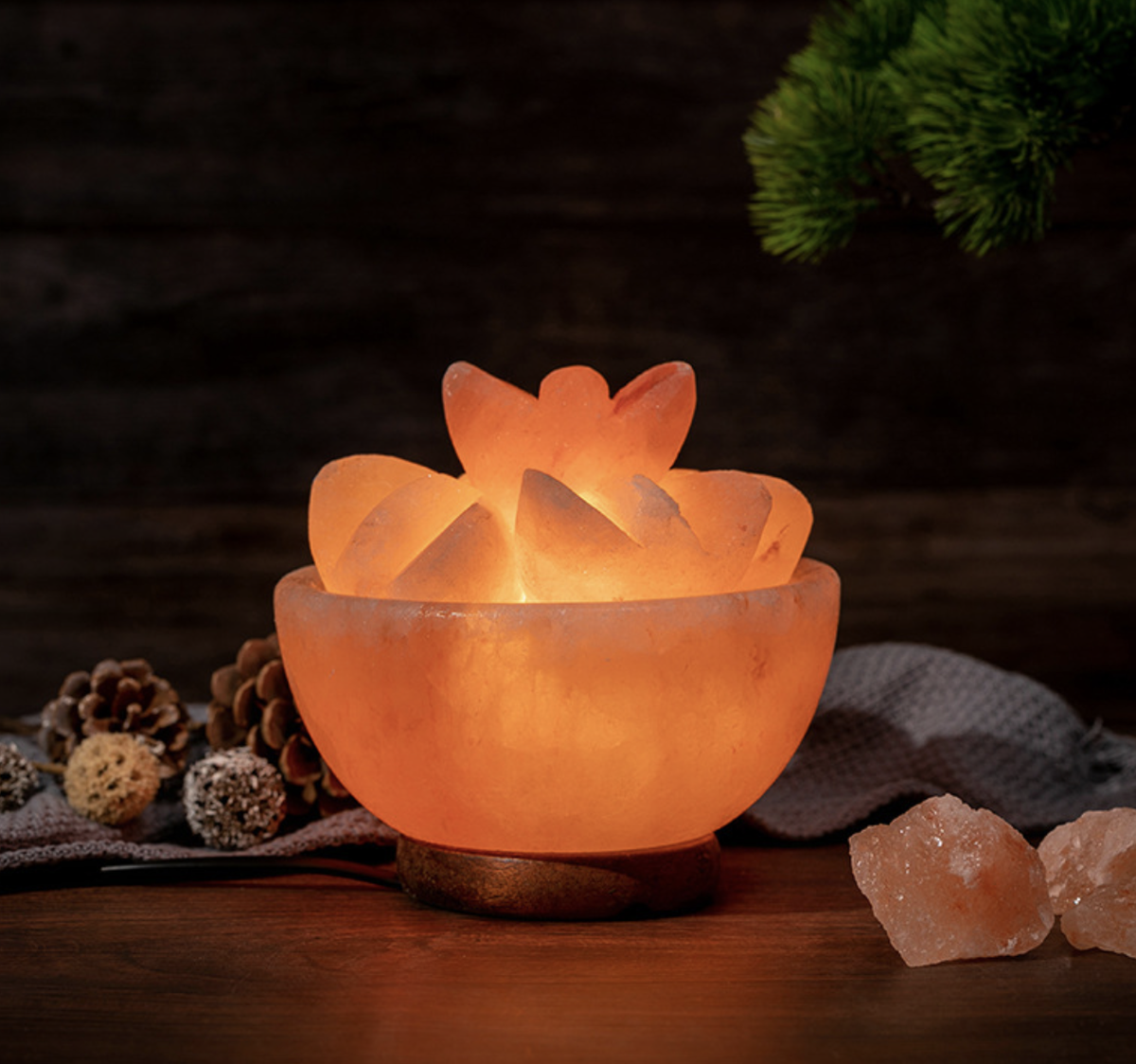 Himalayan Salt Lamp Natural Mineral Pink Salt Lamp