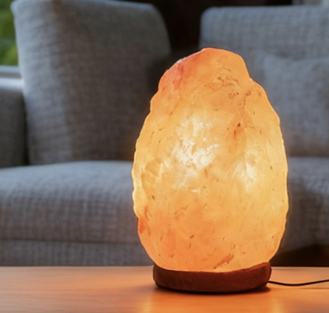 Himalayan Salt Lamp Mineral Pink Rock Lamp