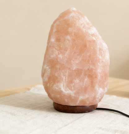 Himalayan Salt Lamp Mineral Pink Rock Lamp