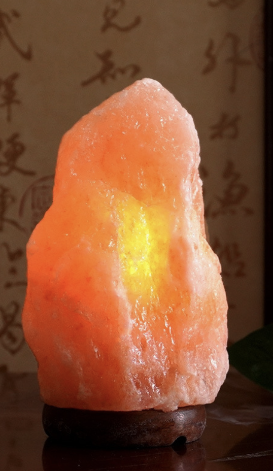 Himalayan Salt Lamp Mineral Pink Rock Lamp