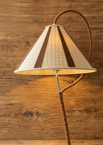 New Minimalist Floor Lamp Sofa Side Artistic Design Mid-Century Style Stepless Dimming Ambient Fabric Living Room Floor Lamp