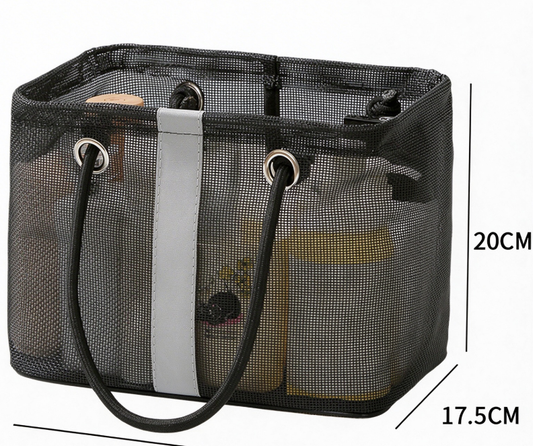 Portable Travel Toiletry Fabric Storage Basket